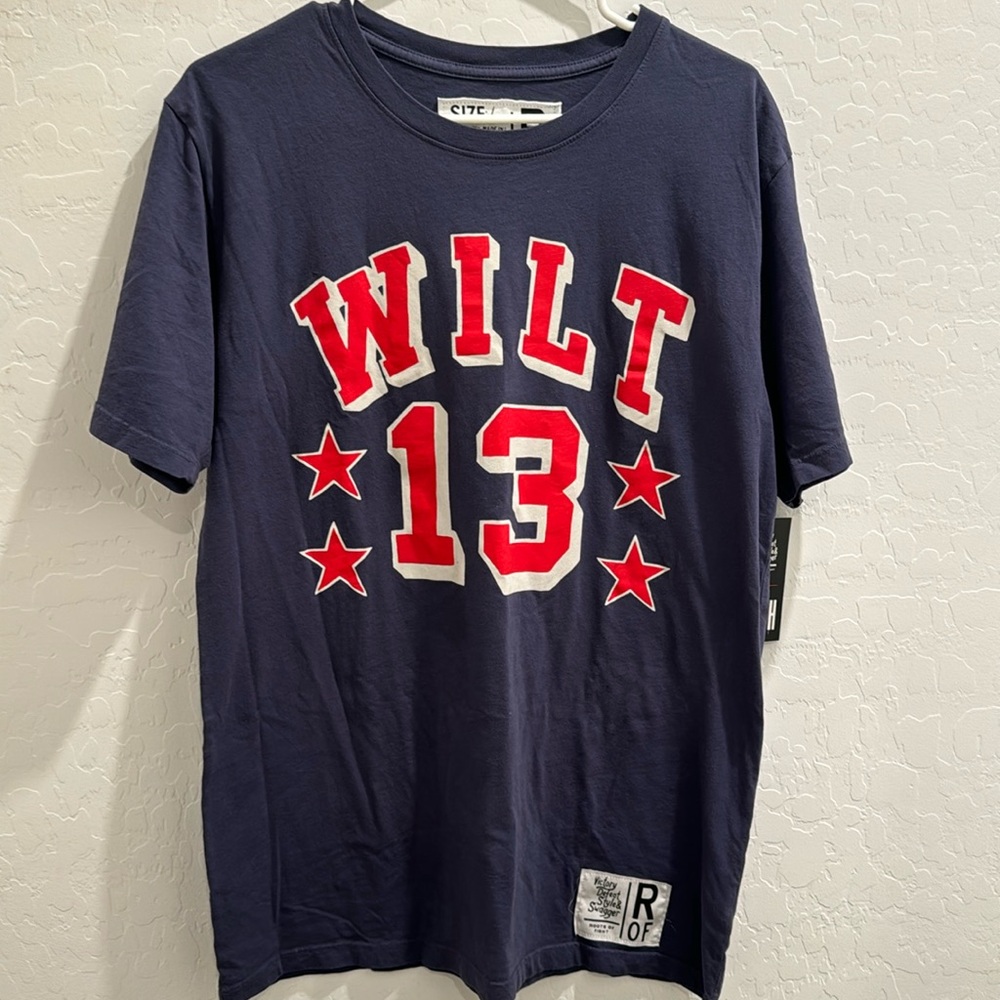 NWT Roots Of Fight Wilt Chamberlain #13 Tshirt